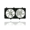 thumbnail image 2 of Dual Radiator and Condenser Fan Assembly - Pacific Best Inc. Fit/For LX3115112 07-12 Lexus ES350 Without Towing Package, 2 of 3
