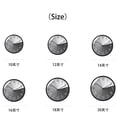 thumbnail image 2 of Reloj de pared minimalista, silencioso, de cuarzo, funciona con pilas, diseño versátil, 2 of 8