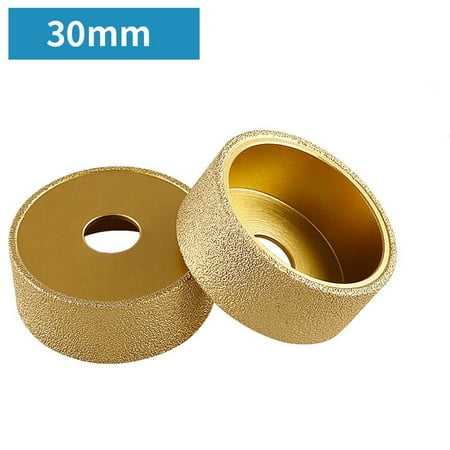 

BCLONG 3inch 75mm Straight Edge Flat Grooved Dry Vacuum Brazed Diamond Grinding Wheel
