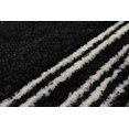 thumbnail image 2 of Tapis Soho Noir Polypropylène Shag 5'6" x 9'7", 2 of 2