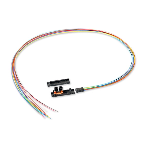 Corning FAN-BT25-12 Buffer Tube Fan-Out Kit - 12 Fibers, 25" Tubing