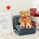 thumbnail image 2 of Peluche con forma de oso de peluche HollyHome, 90 cm, con corazón rojo HollyHOME HollyHOME, 2 of 9