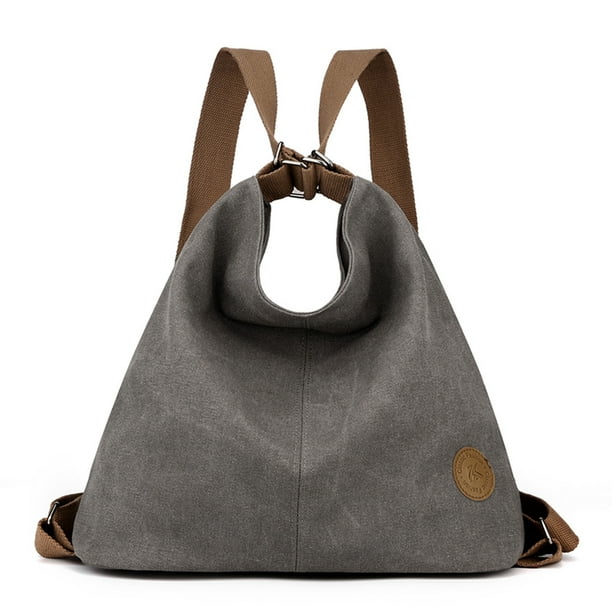 Mochila Convertible Wdftyju para mujer multifuncional de viaje diaria