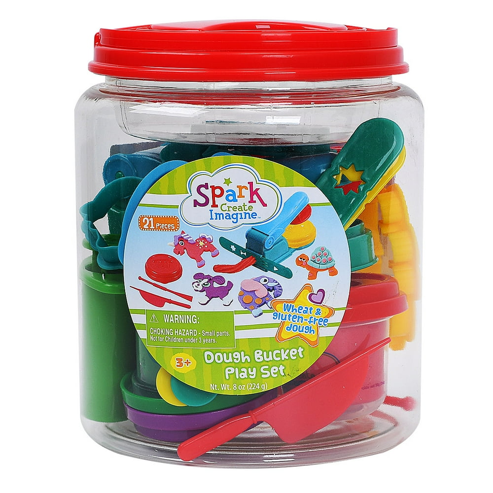 Spark Dough Bucket Play Set