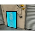thumbnail image 5 of 48 in. LED Advertising Light Box, Set of 4 Pieces, Black Color, LED Magnetic Menu Board Signs 31.5''Wx47.3''H, 5 of 6