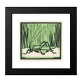 thumbnail image 2 of Julie de Graag 22x20 Black Modern Framed Museum Art Print Titled - Sprinkhaan (1918), 2 of 5