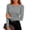 Gray, variant on NominalSnug Womens Boat Neck Tops Long Sleeve Undershirts Slim Fit Base Layer Top Soft Basic Tees Fall Outfits