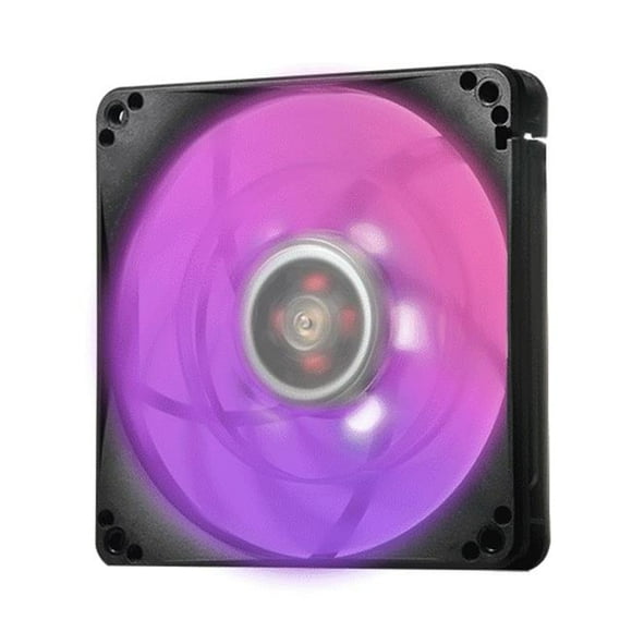 SilverStone Technologies FW124-ARGB Ventilateur de Boîtier LED RGB Adressable 120 mm, Blanc