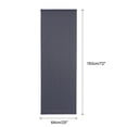 thumbnail image 2 of Unique Bargains Rideau Occultant pour Porte, 25'L x 72'L Rideau de Porte-Fenêtre 1 Panneau, Gris Foncé, 2 of 7
