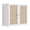 24"W White, variant on 24"W Rattan Laundry Room Cabinets with Lights, Bathroom Cabinets Wall Mounted with Adjustable Shelves, Wall Cabinet for Bathroom/Kitchen/Bedroom (2PCS, Black)