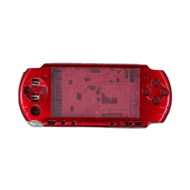 Cubierta Protectora para Consola Juegos Carcasa Frontal Y Trasera Con Kit Botones Repuesto Psp3000
