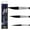 Set of 3, variant on Creative Mark Black Knight Artist Liner Brush, Synthetic Short Handle Watercolor Paint Brush, 3/4in sword liner