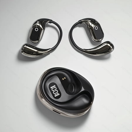 150 Languages Translation Wireless Headphones OWS • Permanently Free • LED Battery Display • Long Battery Life • Deep Bass Hifi Stereo•Microphone•Touch Control•Type-C Rechargeable Case•Powerful Bass