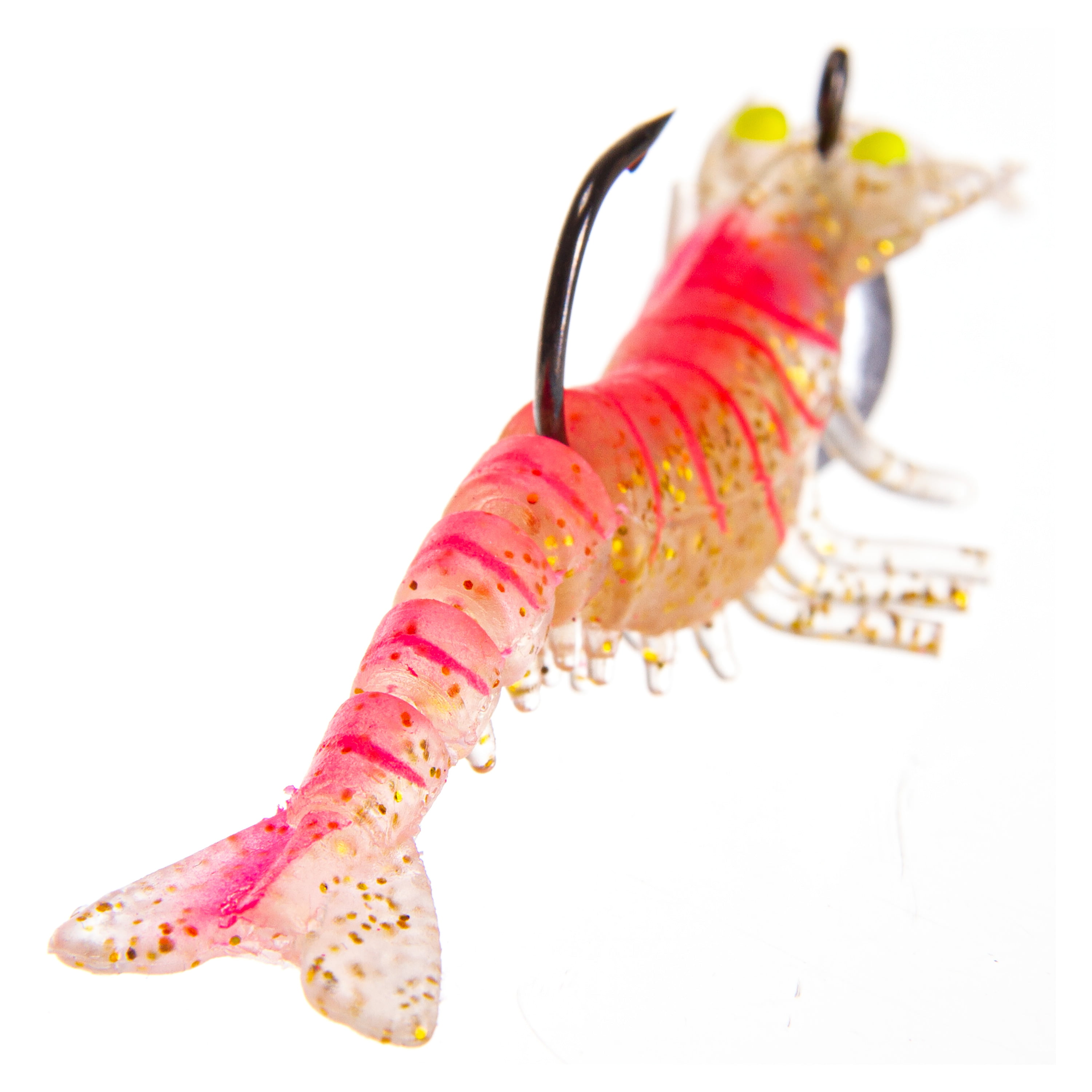 LIEIKIC Finshing Baits 2pcs Shrimp Soft Prawn Lure Hook Tackle Bait  Saltwater Bass Fishing Lures Simulation package lead shrimp bait: Buy  Online at Best Price in UAE 