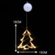 thumbnail image 2 of 3 uds LED ventosa luces Navidad muñeco de nieve árbol de Navidad Pentagra oso de fresa  Electrónica, 2 of 5