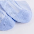 thumbnail image 6 of LYMAYTER 4 Pack Dress Socks for Toddler Summer Breathable Socks‌ Girls Double Ruffle Ankle Socks 1-15Y, 6 of 7