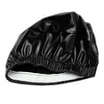 thumbnail image 4 of veasfak Round Stool Cover Elastic PU Leather Waterproof Chair Slipcover Pump Chair black, 4 of 9