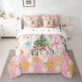 thumbnail image 2 of Homewish Ballet Princess 7pcs Bedding Comforter Set,Christmas Gifts Tree Queen Bedding Sets,Retro Xmas Nutcraker Queen Sheet Sets For Girls,Ultra Soft Home Decor Reversible, 2 of 8