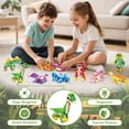 thumbnail image 3 of Set de construcción BOPEGOLO, paquete de 24 unidades, minidinosaurios 3 en 1 para niños, 3 of 7