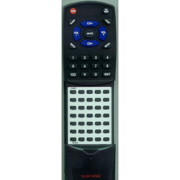 Replacement Remote for DURABRAND N0132UD, RTN0132UD, DCT1303R, DCT1903R, DCT1904R