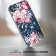 thumbnail image 3 of For Samsung Galaxy A52 5G BLOOM 2.5mm Floral Glitter TPU Design Case Cover - D, 3 of 3