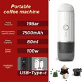 thumbnail image 2 of Portable Espresso Machine ,Wireless Electric Coffee Maker Compatible with Capsules & Ground Coffee, Ideal for Travel Use, 2 of 3
