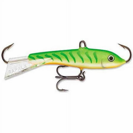 UPC: 0022677200682 | Rapala Jigging Rap 02 Freshwater Fishing Jig 1/8oz Green Tiger UV