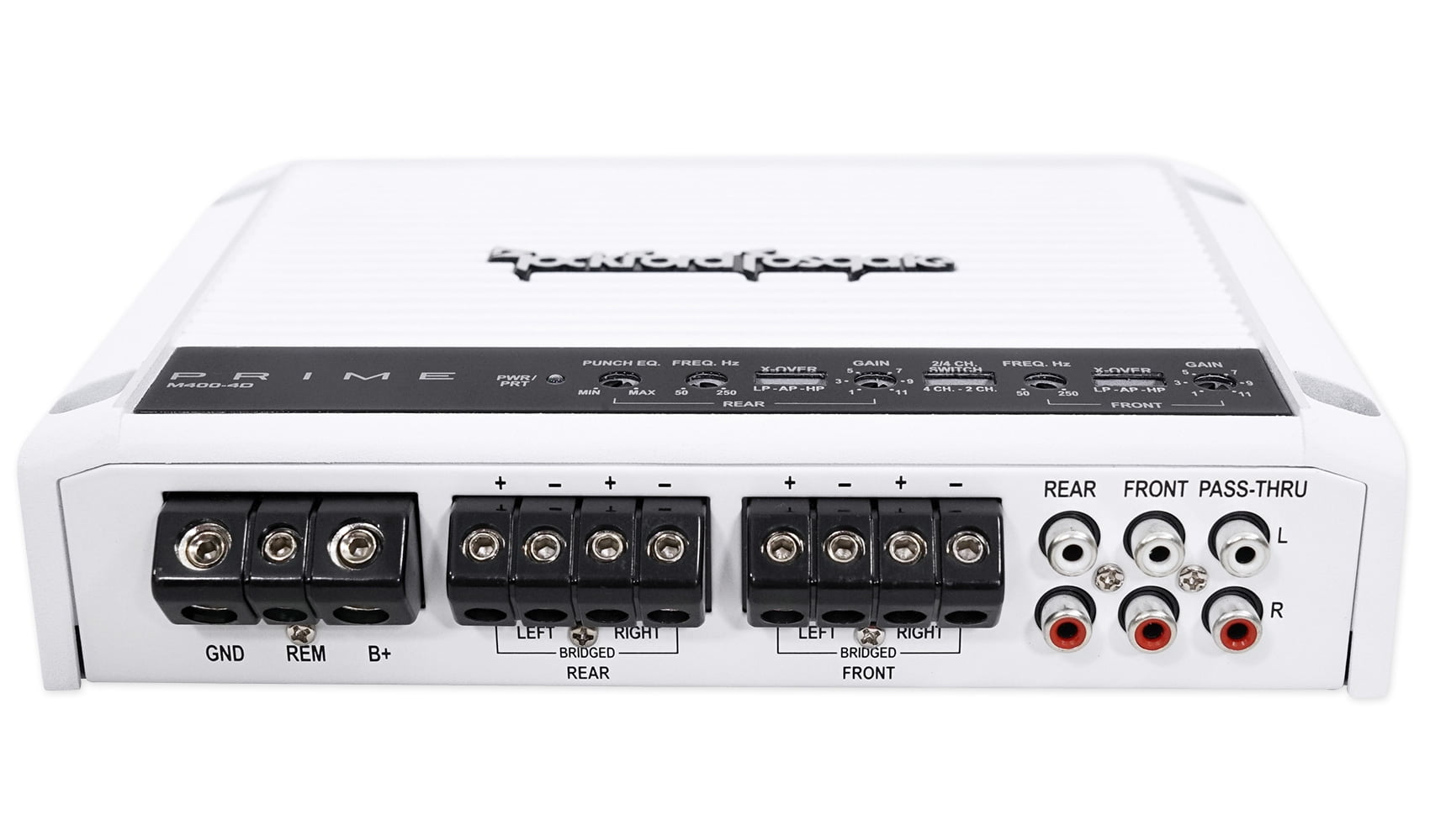 Rockford Fosgate M400-4D 400w Marine Boat 4-Ch. Amplifier