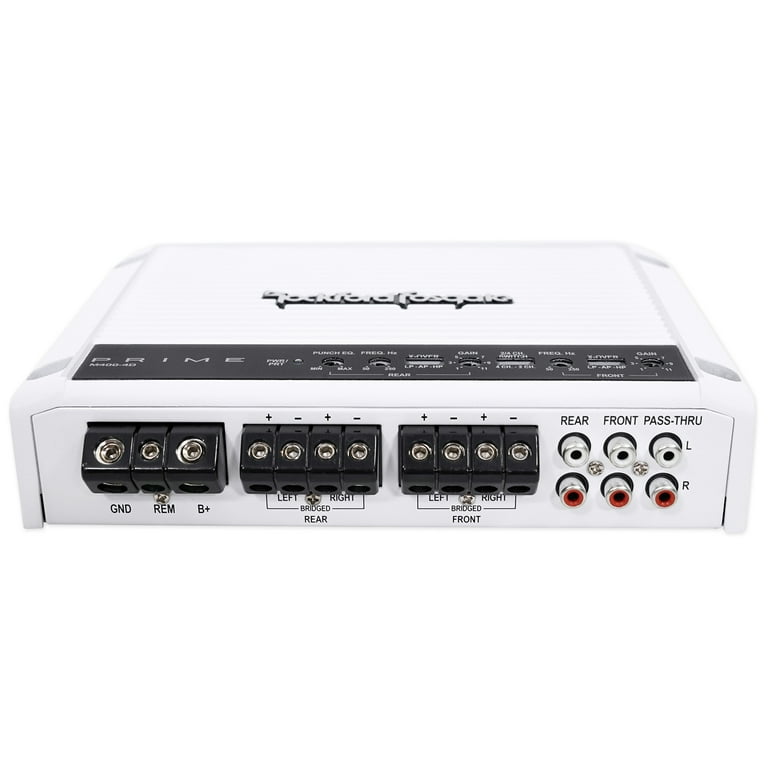 M400-4D Prime Marine 400 Watt Full-Range Class-D 4-Chanel