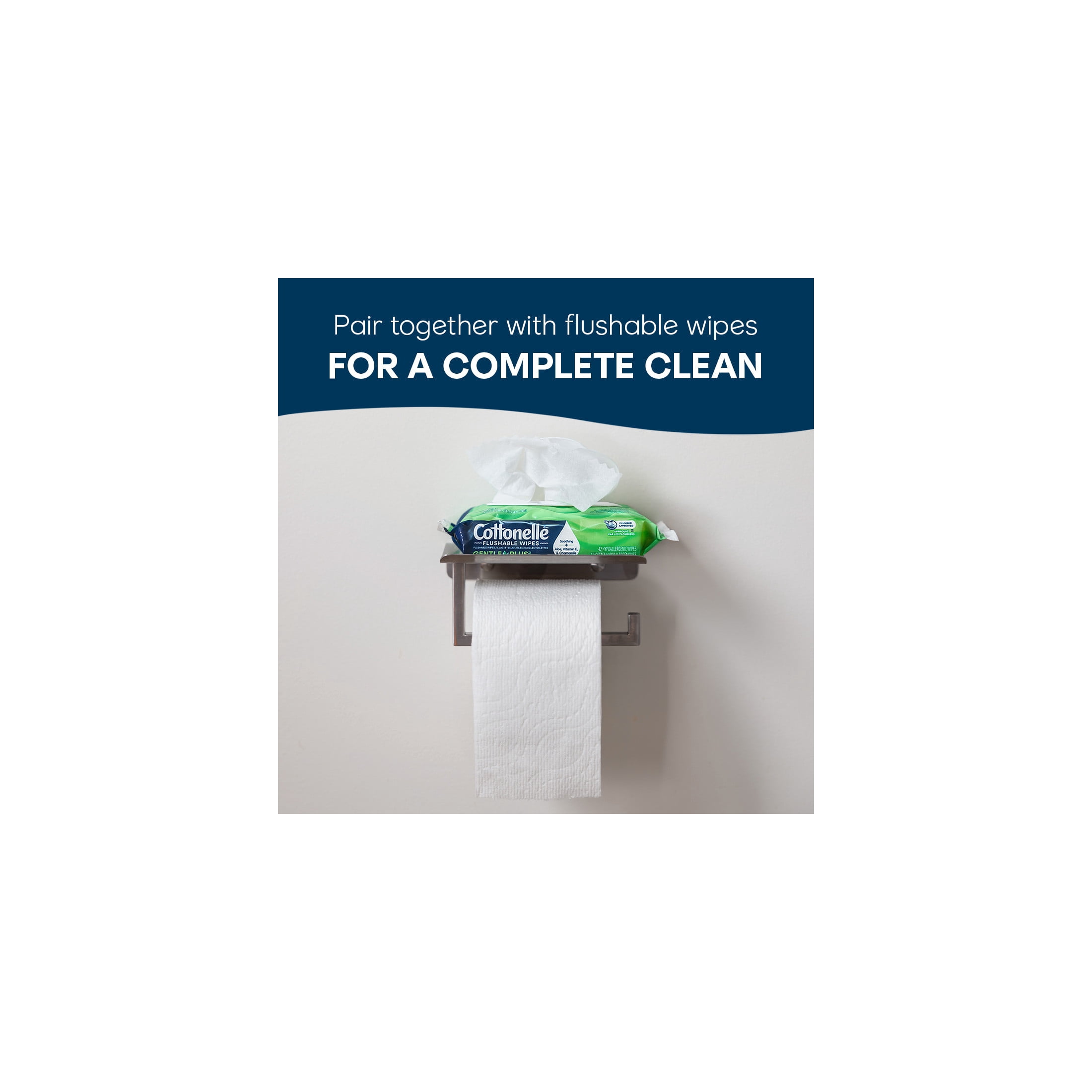 Cottonelle Ultra Comfort Toilet Paper, Soft Toilet Tissue, 6 Mega Rolls