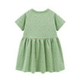 thumbnail image 6 of Esaierr Kids Baby Summer Dresses for Girls,2-8Y Little Girls Short Sleeve Dresses Casual Cotton Summer Kids Dress, 6 of 8