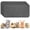 Leaves - Deep Grey-24x47 Inch (Pack of 3), variant on Pet Bed Liners Rabbit - Black 24x47 Inch (Pack of 2) for Small Pets