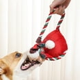 thumbnail image 4 of Juguetes navideños para perros, divertido juguete de peluche para masticar perros, juguetes interactivos chirriantes para cachorros, regalos para masc Alce, 4 of 8