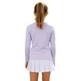 thumbnail image 6 of OGLCCG Girls Long Sleeve Shirts Quick Dry Workout Athletic Tops for Kids UPF 50+ Sun Protection Sport Performance Basic Tees for Gym Yoga 4-15 Years, 6 of 8
