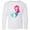 AA-White, variant on Inktastic Mermaid Long Sleeve Youth T-Shirt