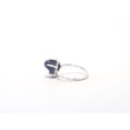 thumbnail image 4 of Heaven Crafts 925 Sterling Silver Raw Blue Lapis Lazuli Ring Handmade Designer September Month Birthstone Stacking Ring For Women, 4 of 4