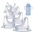 thumbnail image 1 of Boquilla de silicona de repuesto, paquete de 8 unidades, compatible con las copas NUK, 1 of 7