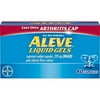 Aleve Easy Open Arthritis Cap Pain Reliever/Fever Reducer Naproxen Sodium Liquid Gels, 220 mg, 80 Ct