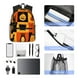 thumbnail image 4 of Fotbe Halloween Banner Symbols Mochila Ligera Casual para Laptop para Hombres y Mujeres, Mochila Impermeable de Uso Diario, Mochila para Universidad, 4 of 6