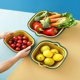 thumbnail image 3 of Cesta de drenaje Juego de ocho piezas Cesta de lavado de goteo de cocina de plástico multifuncional Juego de seis piezas Cesta de frutas y verduras de doble capa Cesta de verduras, 3 of 4