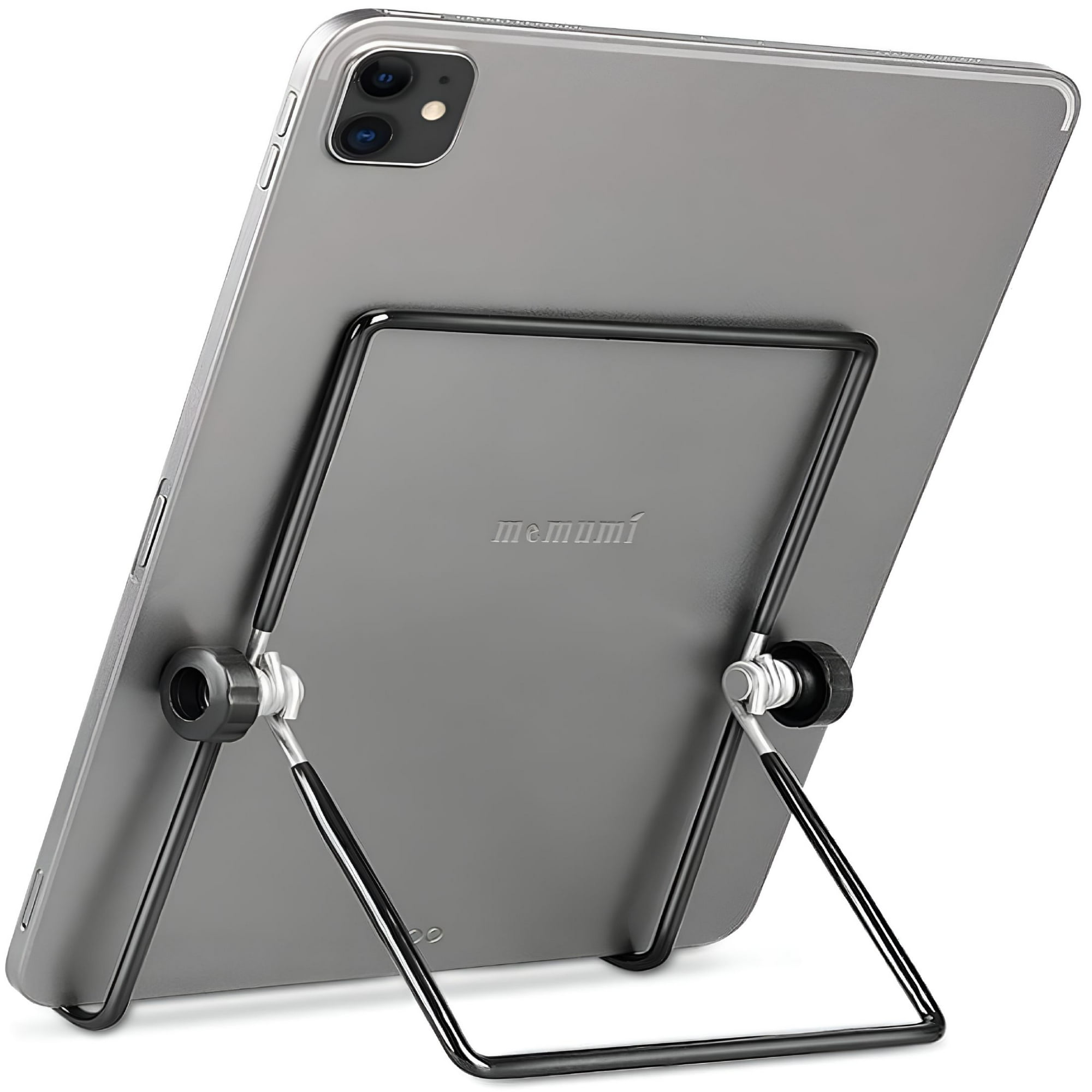 XIBUFE 2026 New Foldable Multi-Angle Tablet Stand,Universal Adjustable Metal Desk Stand with 180° Rotation for 10.2",Pro 11"/12.9" 2020/2018,Air, Tab and All Tablets