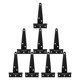 thumbnail image 4 of 8 PCS TEE FAMILLA BIENDAS HINGES A prueba de herrumbre HIERRO DE LUZ DE LUZ DE LA LUZ CHED DE LA BISAÑA DE LA CORTE DE LA CORTE, 4 of 5
