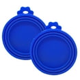 thumbnail image 1 of 2pcs Silicone pet jar lid dog and cat food jar lid three-size food jar, 1 of 5