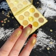 thumbnail image 2 of Paleta de sombras de ojos HUOGUO Fruit 9 Colors Christmas Makeup, 2 of 5