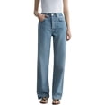 thumbnail image 2 of LTB Jeans Women's Vanetta Straight Leg High Waist Jean Trousers | 27 - BLUE, 2 of 6