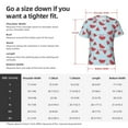 thumbnail image 4 of Naloa Watermelon Men's T-Shirt Sport T-shirt Men's Basic Tee Casual Men's Shirt, Round Neck, Short Sleeves - Large, 4 of 5