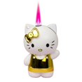 thumbnail image 2 of Nuevo encendedor 3D Bling Hello Kitty muñeca de dibujos animados llama roja encendedor de Gas a prueba de viento encendedor de cigarrillos para niñas, 2 of 3