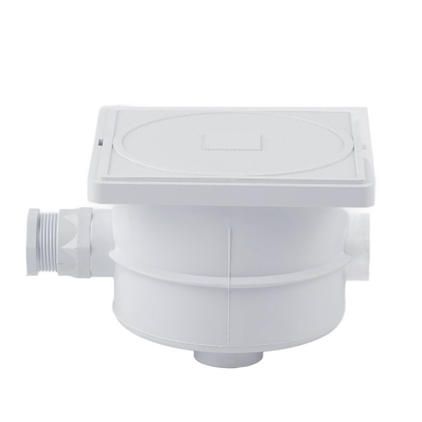 TKSE Caja de Conexiones a Prueba de Agua, G3/4 DN20 ABS Caja de Conexiones de plástico Resistente a la Intemperie a Prueba de Polvo Blanco Mini Caja de distribución de luz subacuática para Exteriores