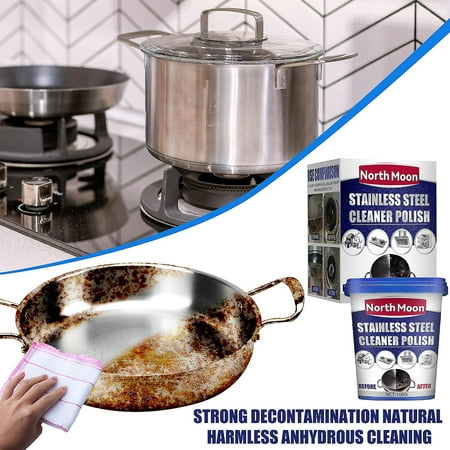 North Moon Cleaning Paste Kitchen Decontamination Paste Stainless Steel ...