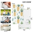thumbnail image 6 of Yayeee 100% Cotton Hand Towels for Bathroom 16" x 28" Soft Absorbent Kitchen Towel, Pineapple, 6 of 7